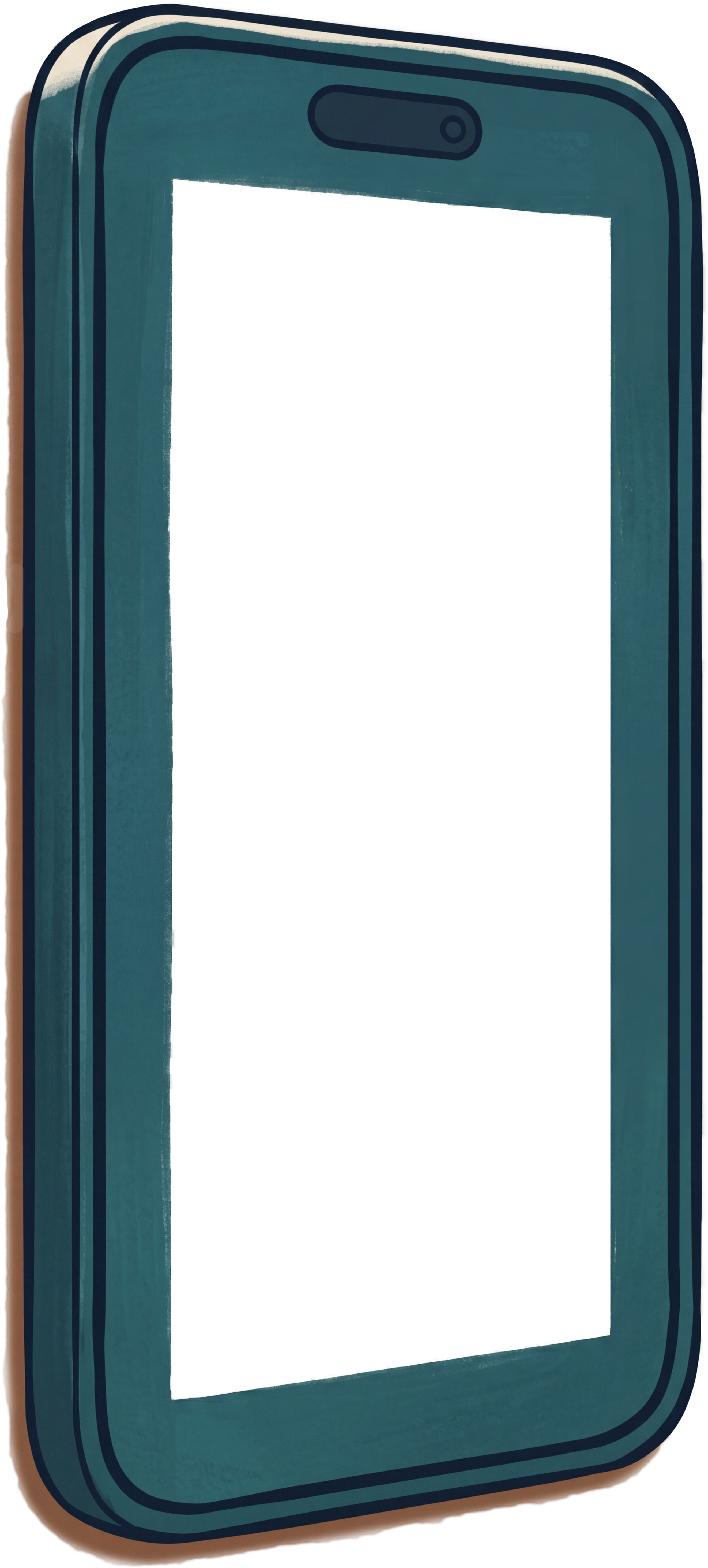 Phone mockup of Urban Explorer playing the POI discovery animation.